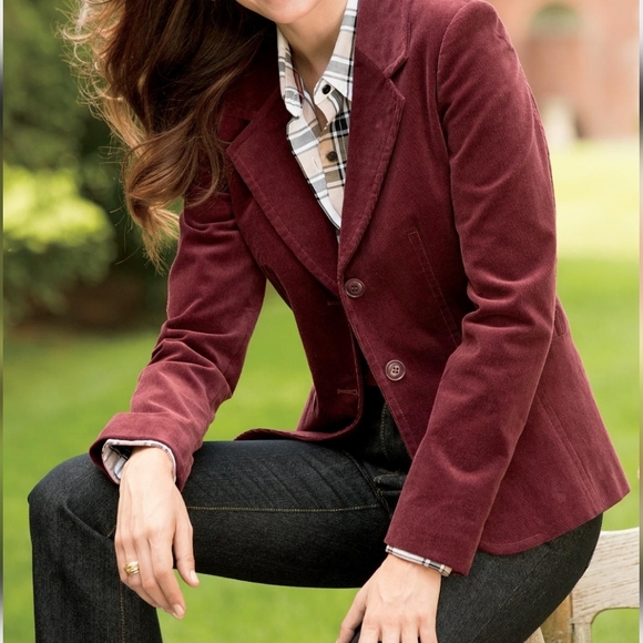 Vinyard Vines Cotton Corduroy Espresso Blazer Jacket - Great Condition - Picture 15 of 16